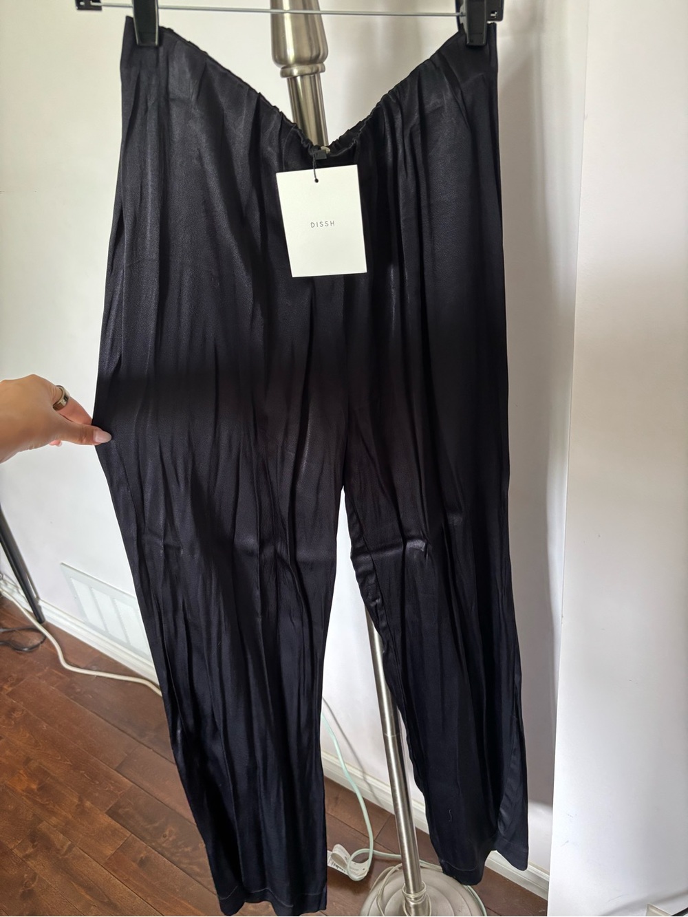 Dissh satin pants size uk 12 (L) BNWT